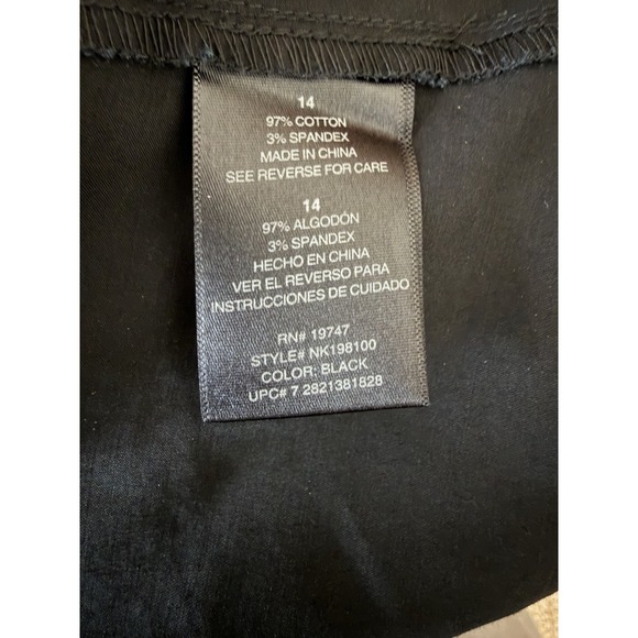 Norma Kamali Womens Black Long Sleeve Collared Button Up Rain Coat Size 14 - Picture 6 of 6